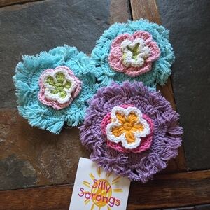 🌼🌸Colorful Boho Flower Pin-On Accessories - For Babies, Kids, Or Adults